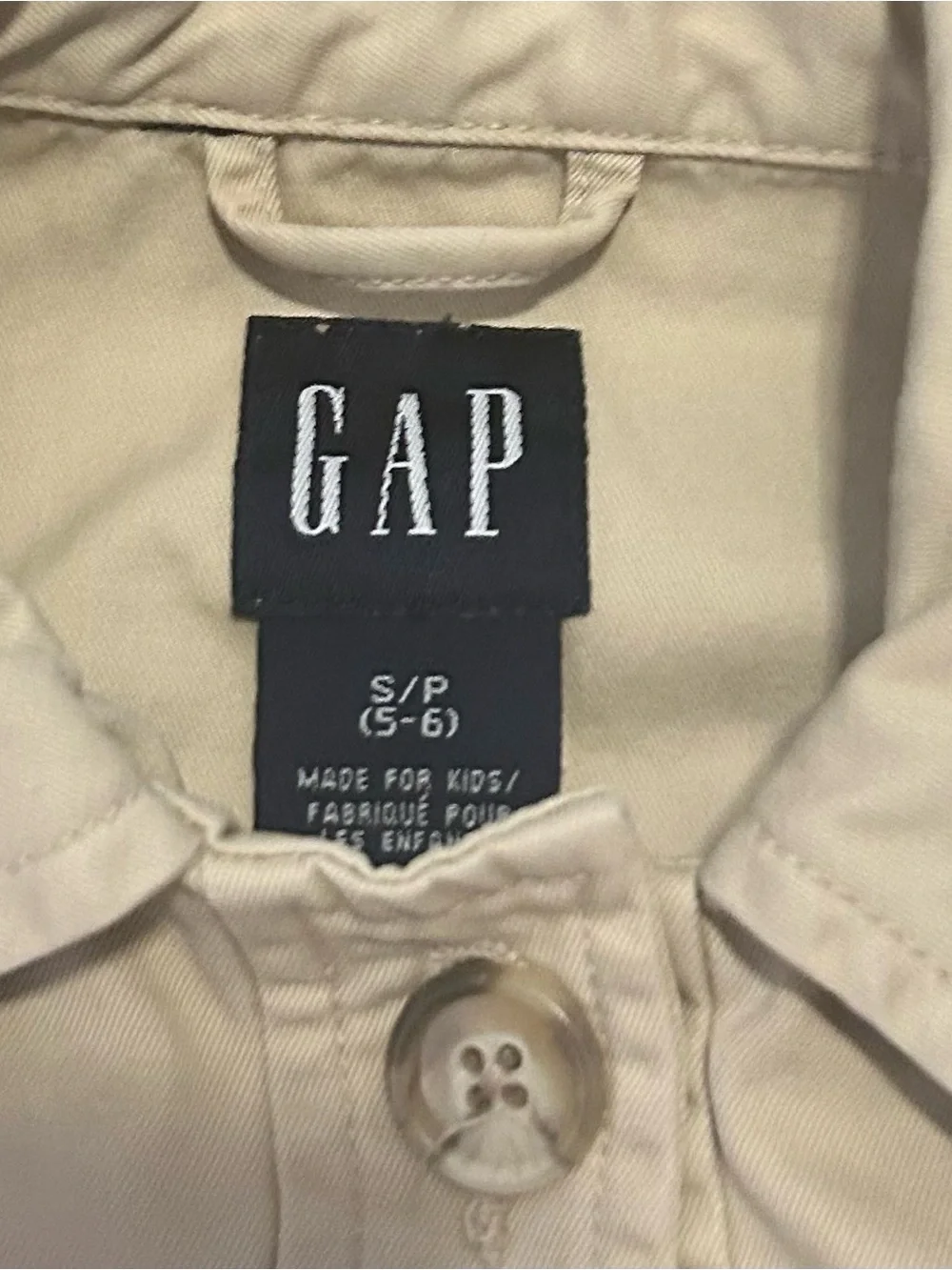 GAP Girls Cream Embroidered flowers Pea Coat 249